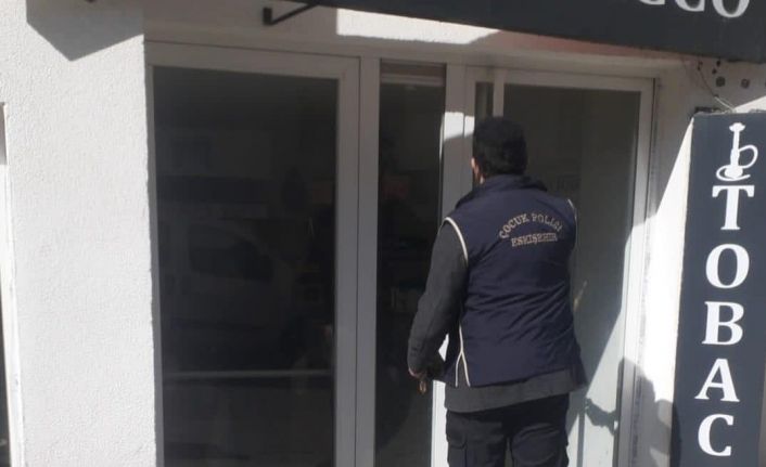 Eskişehir’de polis ekipleri okul çevresinde denetim yaptı