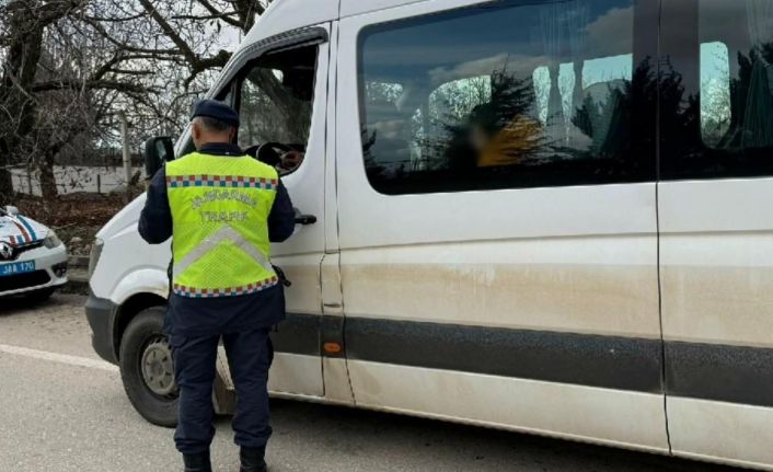 Jandarmadan okul servislerine sıkı denetim