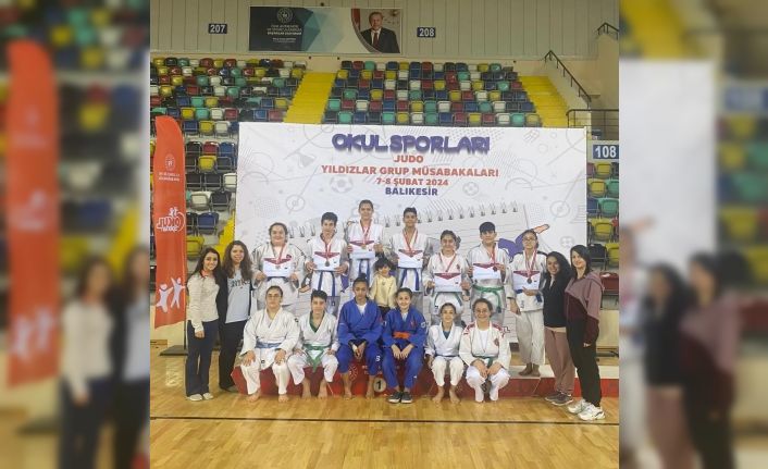 Judo yıldızlar grup müsabakalarında Salihli damgası