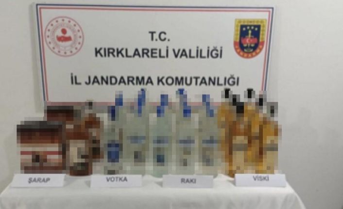 Kırklareli’nde kaçak içki ve uyuşturucu operasyonu: 6 gözaltı