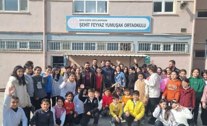 Kırşehir’de toplanan kitaplar, Şanlıurfa’da dağıtıldı