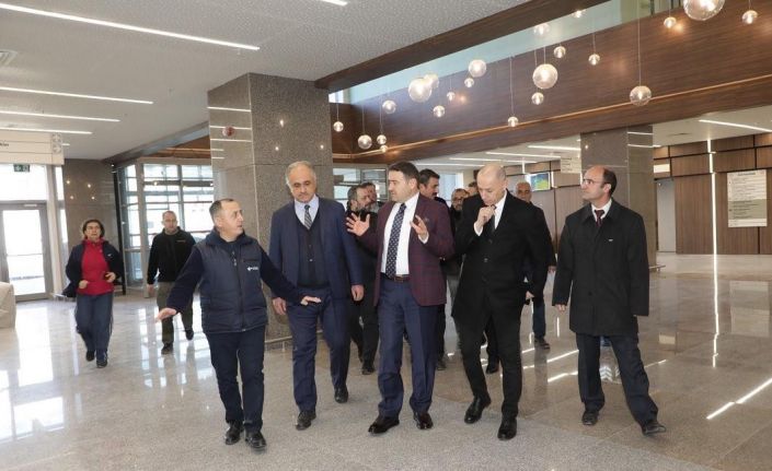 Kütahya Şehir Hastanesinde son testler yapılıyor