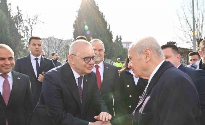 MHP Lideri Bahçeli Manisa’da