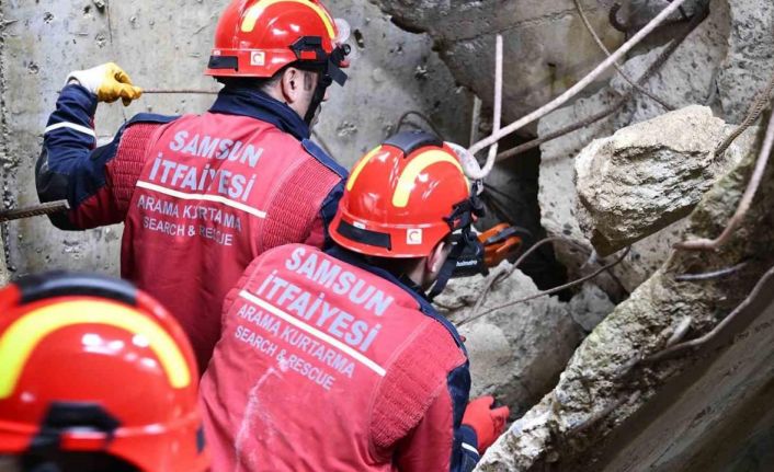 Samsun itfaiyesi doğal afetlere karşı hazır