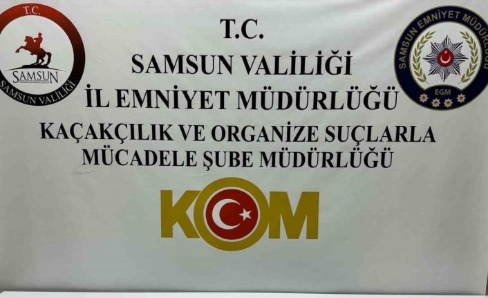 Samsun’da gümrük kaçağı cep telefonu ele geçirildi