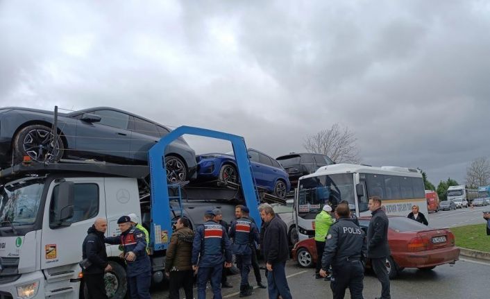 Samsun’da jandarma bölgesinde ocak ayı kaza bilançosu: 51 yaralı