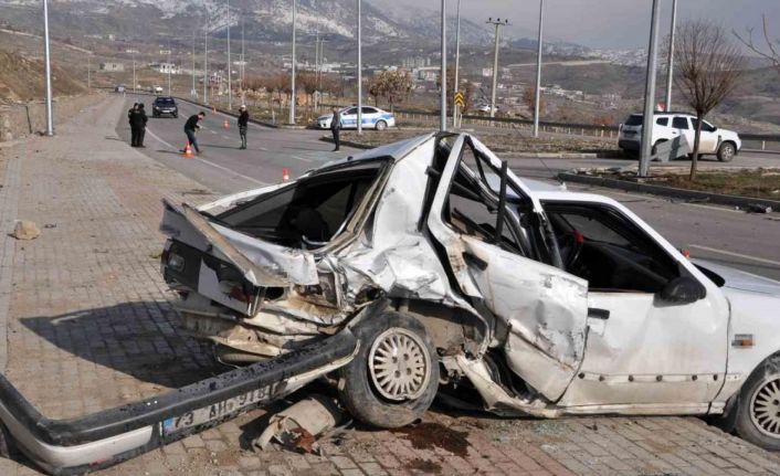 Şırnak’ta trafik kazası: 4 yaralı