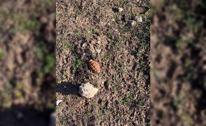 Afyonkarahisar’da patlamamış el bombası bulundu