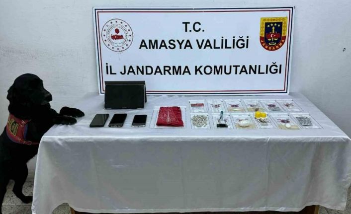 Amasya’da jandarmadan uyuşturucu operasyonu: 4 tutuklama