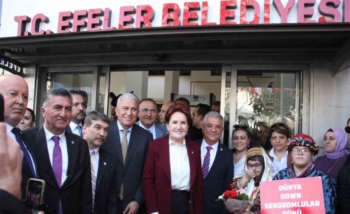 Başkan Atay, İYİ Parti Genel Başkanı Akşener’i ağırladı