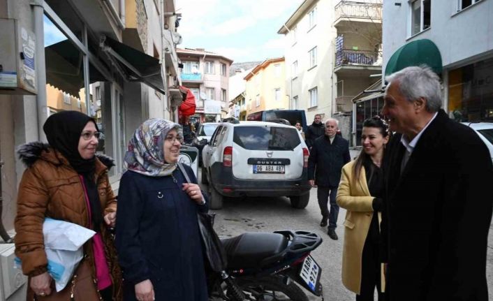 Başkan Bakkalcıoğlu esnaf ziyaretlerine devam ediyor