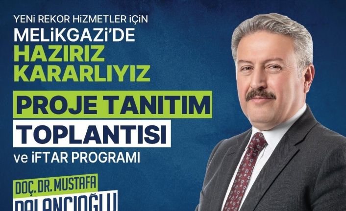 Başkan Palancıoğlu projelerini tanıtacak