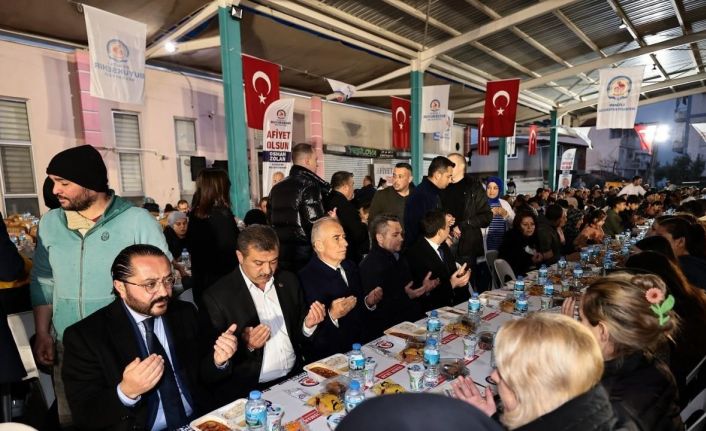 Başkan Zolan iftar yemeğinde vatandaşlarla buluştu