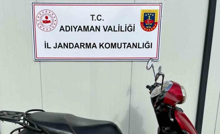 Çalıntı motosiklet jandarma ekiplerince bulundu