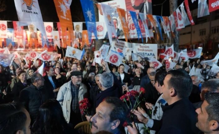 Cumhur İttifakı Adayları, Umurlu’da miting yaptı