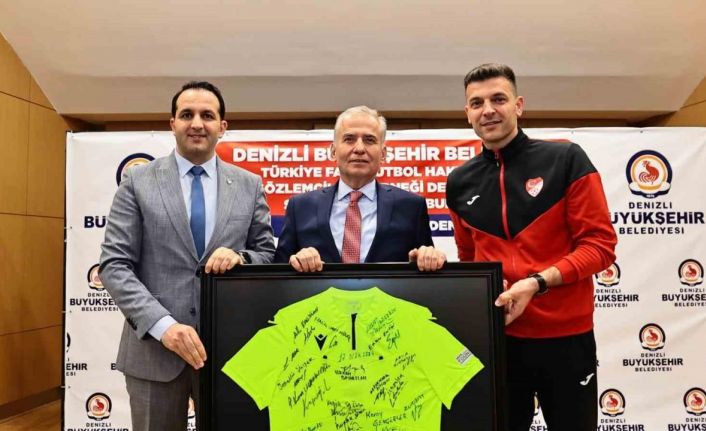 Denizli Büyükşehirden 177 futbol hakemi, gözlemci ve saha komiserlerine destek