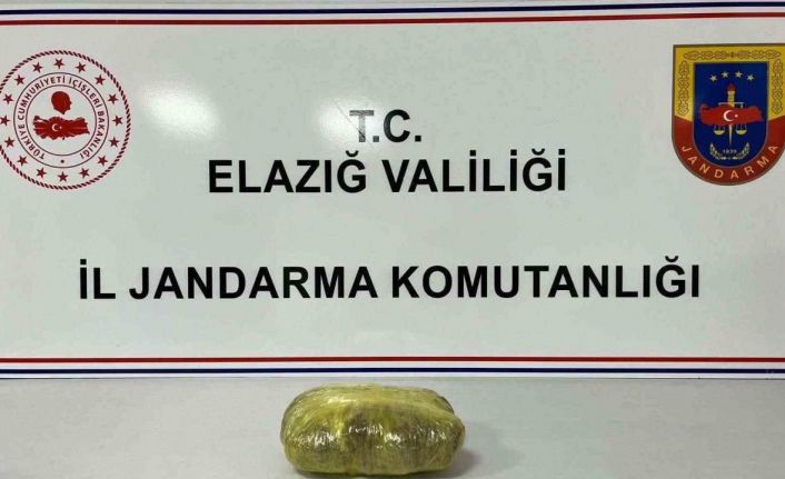 Elazığ’da uyuşturucu taciri yakalandı