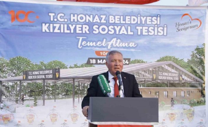 Honaz Belediyesi Kızılyer Sosyal Tesisinin temeli atıldı