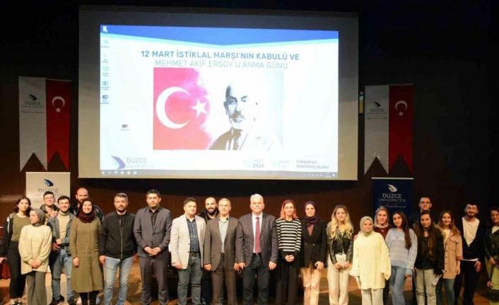 İstiklal Marşı’nın kabulü ve Mehmet Akif Ersoy anıldı