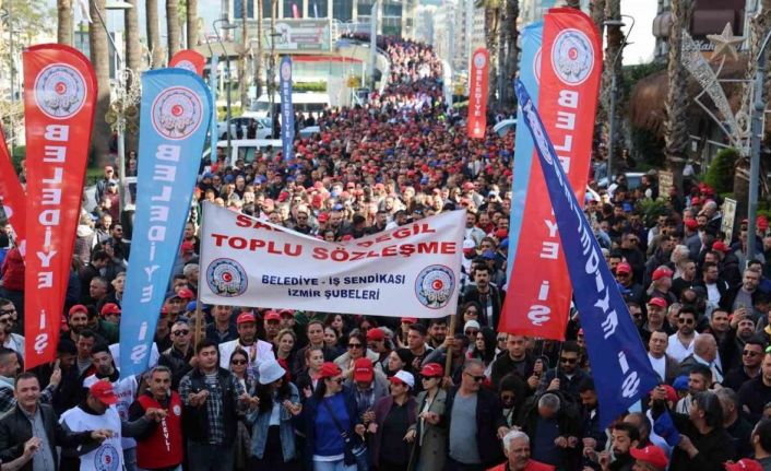 İzmir’de TİS görüşmeleri tıkandı, 6 bin işçi eyleme çıktı