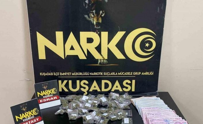 Kuşadası’nda uyuşturucu operasyonu