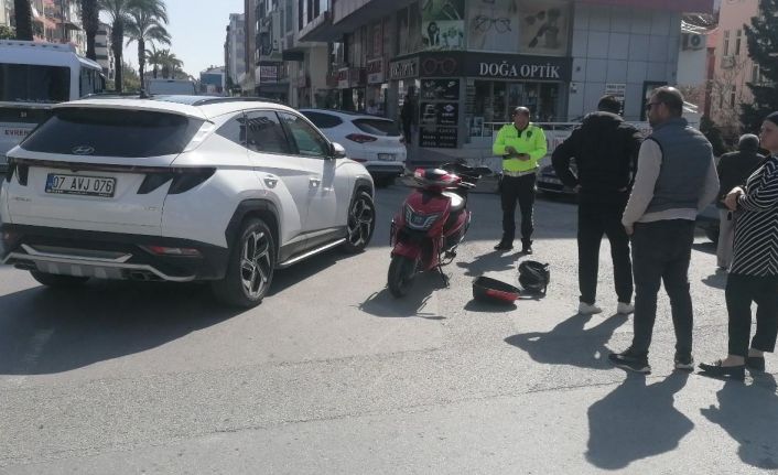 Manavgat’ta 2 motosiklet kazası: 1 yaralı