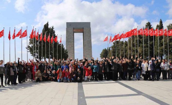 Muğlalı kadınlar Çanakkale şehitleri topraklarında