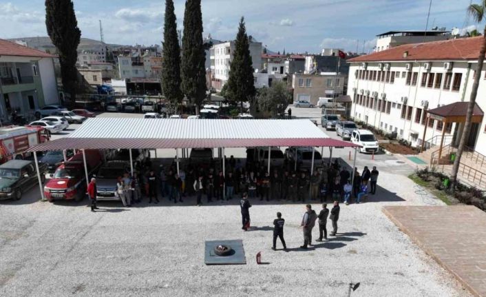 Ormancılara depremde arama-kurtarma ve yangın konularında eğitim verildi