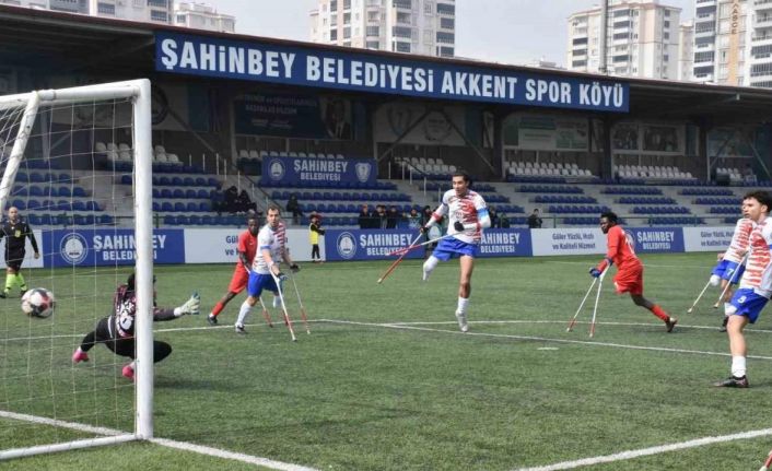 Şahinbey Ampute TSK karşısında farka koştu 9-1