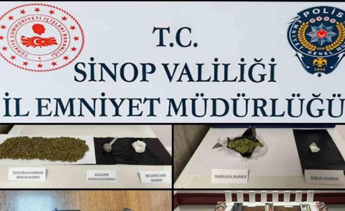 Sinop’ta 1 haftada 23 şüpheli şahıs yakalandı