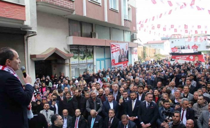 YRP Genel Başkanı Erbakan: "Adım adım iktidara yürüyoruz"