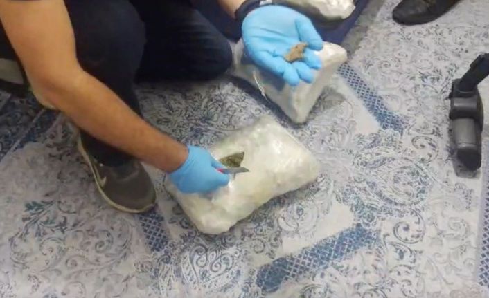 Antalya’da 34 kilogram uyuşturucu ele geçirilen operasyonda 1 kişi tutuklandı