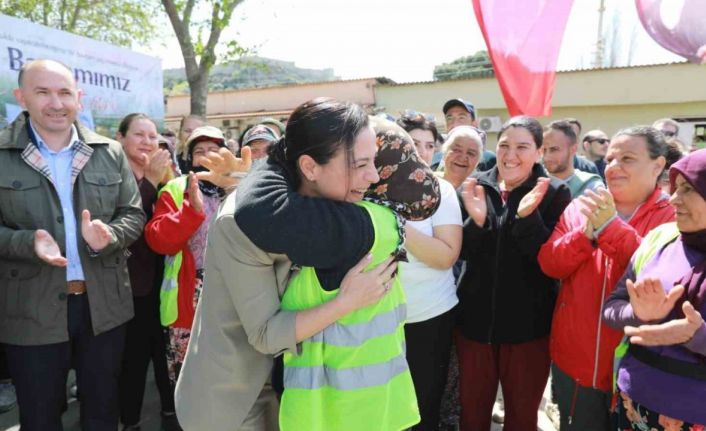 Başkan Ceritoğlu Sengel, belediye çalışanlarıyla bayramlaştı