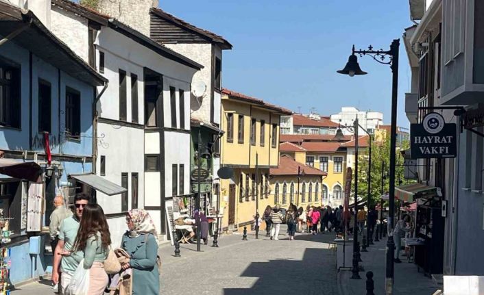 Bayram sonrasında da Odunpazarı’nda yoğunluğu erkenden başladı