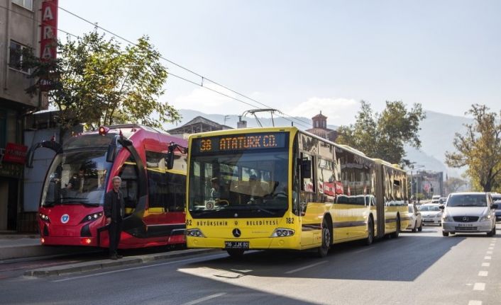 Bursa’da bayram boyunca ulaşım ücretsiz