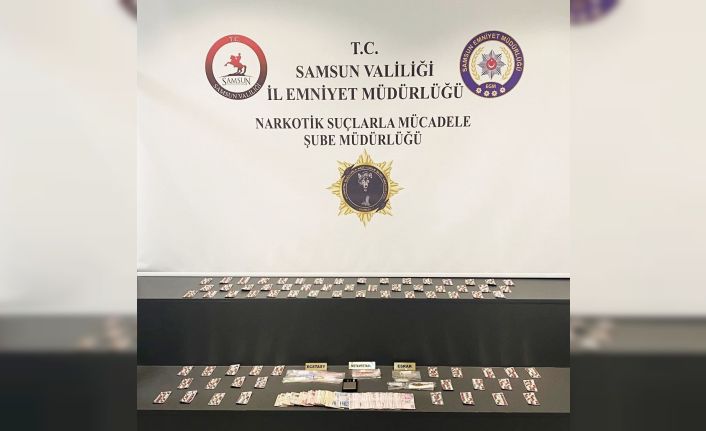 Samsun’da şüpheli şahıs uyuşturucuyla yakalandı