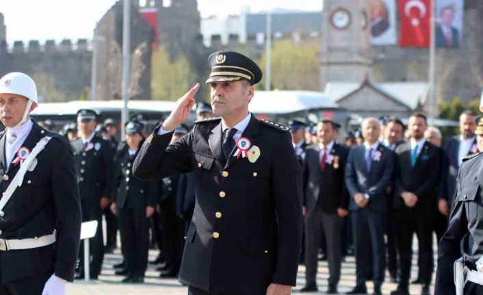 Türk Polis Teşkilatı’nın 179. yaşı Kayseri’de kutlanıyor