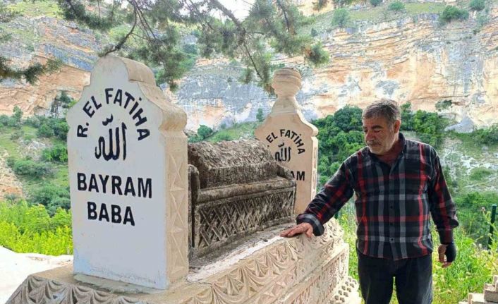 Çemişgezek’te Bayram Baba hazretlerinin kabri yenilendi