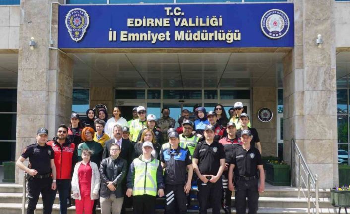 Edirne Emniyeti özel çocukları misafir etti