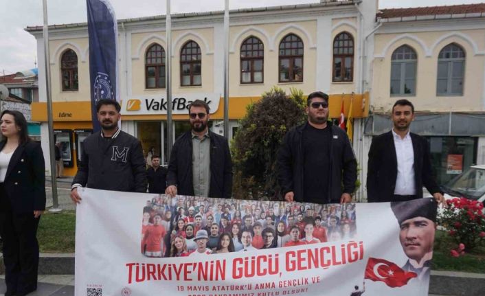 Edirne’de Gençlik Haftası kutlamaları başladı