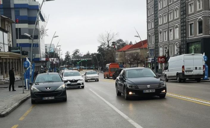 Erzurum’da araç sayısı 135 bini aştı