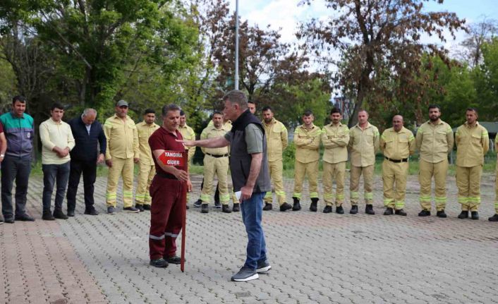 Erzurum’da yangın söndürme timleri hazır