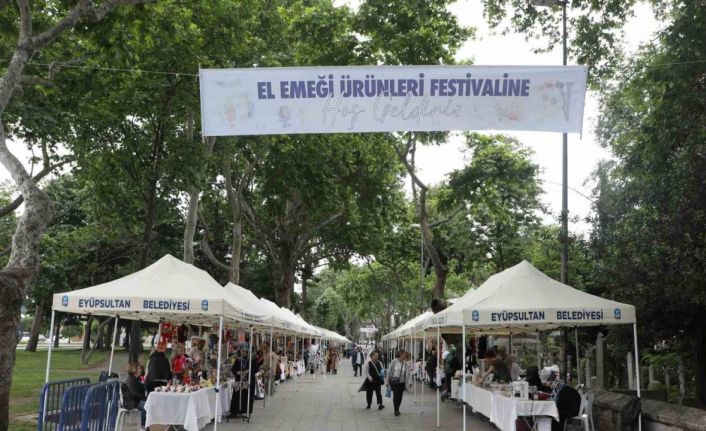 Eyüpsultan’da el emeğini sanata dönüştürenlerin festivali başladı