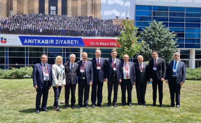 GSO TOBB delegeleri 80. genel kurula katıldı