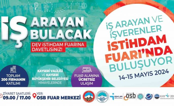 İstihdam Fuarı kapılarını açıyor