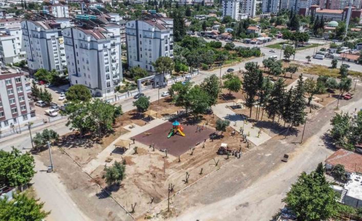 Kepez Belediyesi’nden çocuklara yeni parklar