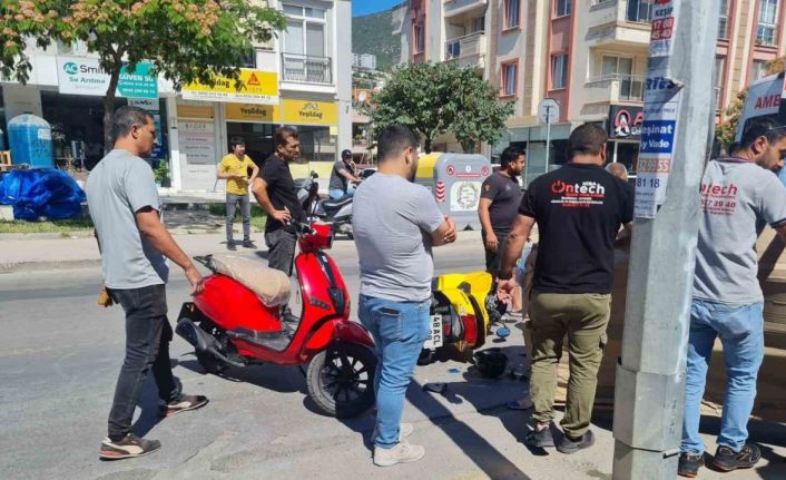 Milas’ta motosikletler çarpıştı: 1 ölü