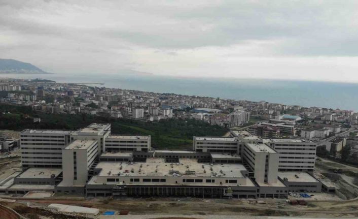 Ordu Şehir Hastanesi inşaatı yüzde 99 tamamlandı