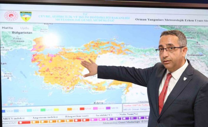 Orman yangını riskine karşı erken uyarı sistemi ‘MEUS’ devrede