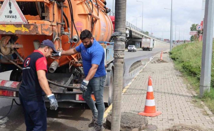 Su hatlarında yaşanan arızalara hızlı müdahale